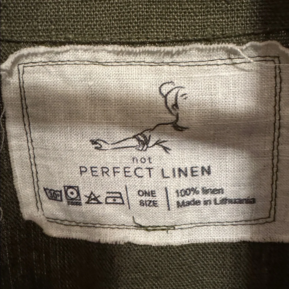 🇱🇹 notPERFECTLINEN Rennes dress in heavyweight linen - Picture 3 of 3